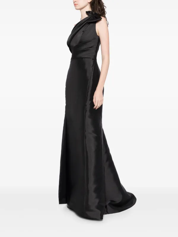chinese dress ladies Square Neckline Gown Hunter / 16 main image 1