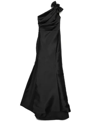 Vivienne Westwood ワンショルダー マキシドレス | ブラック | FARFETCH JP