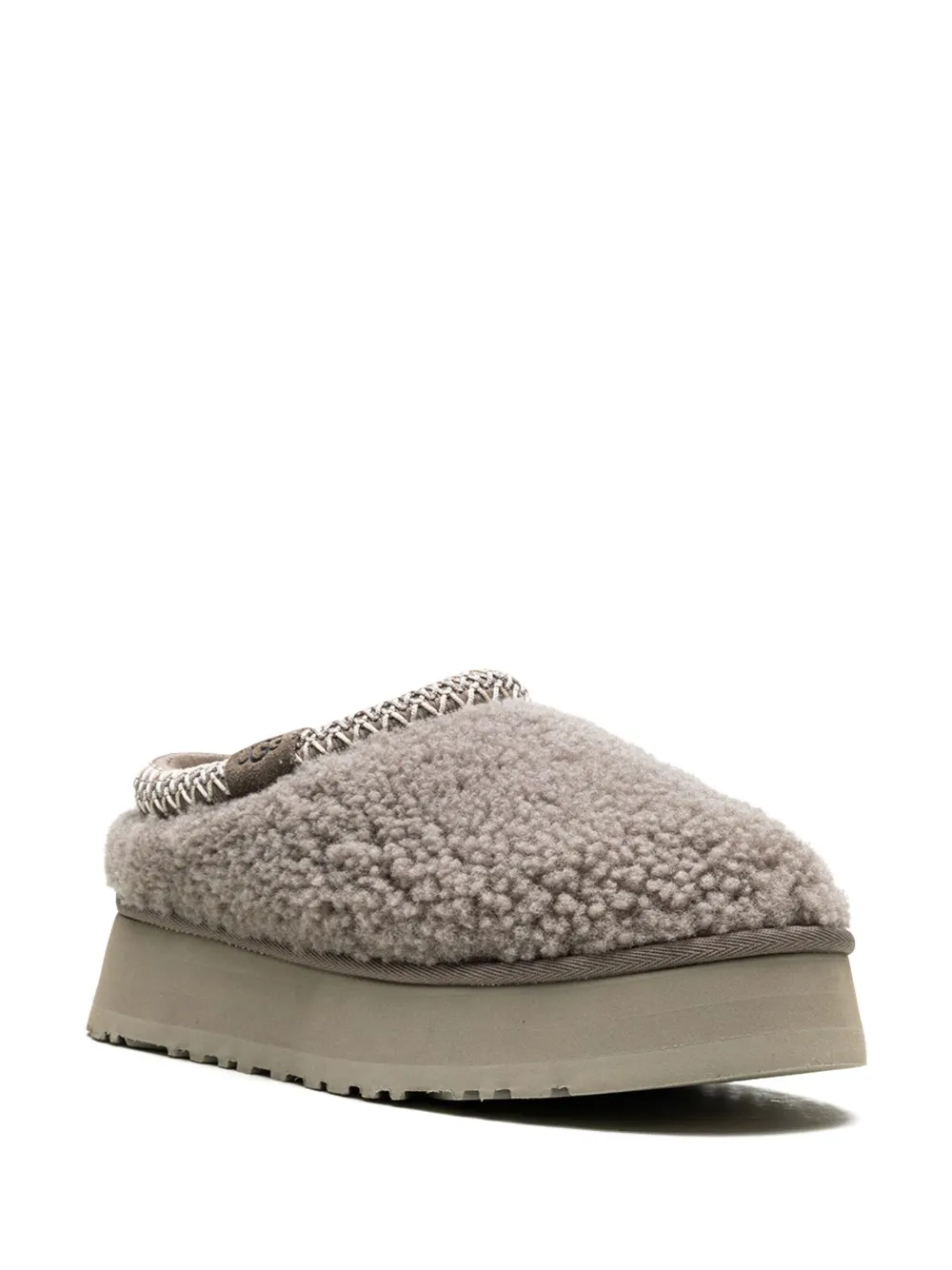 UGG Tazz Maxi Curly Smoke Plum slippers - Grijs