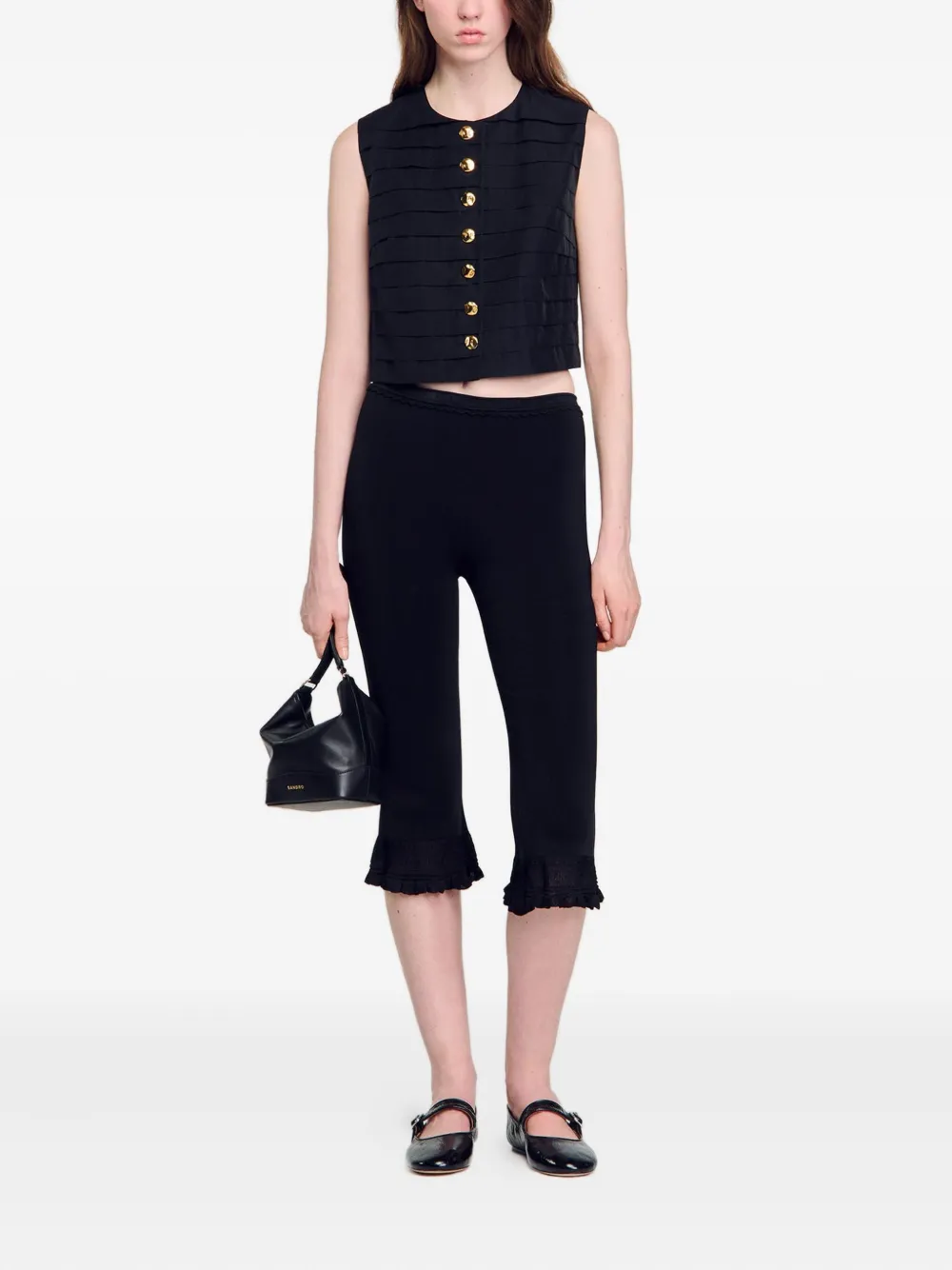 SANDRO Eilat cropped top | Blusas | Image 2