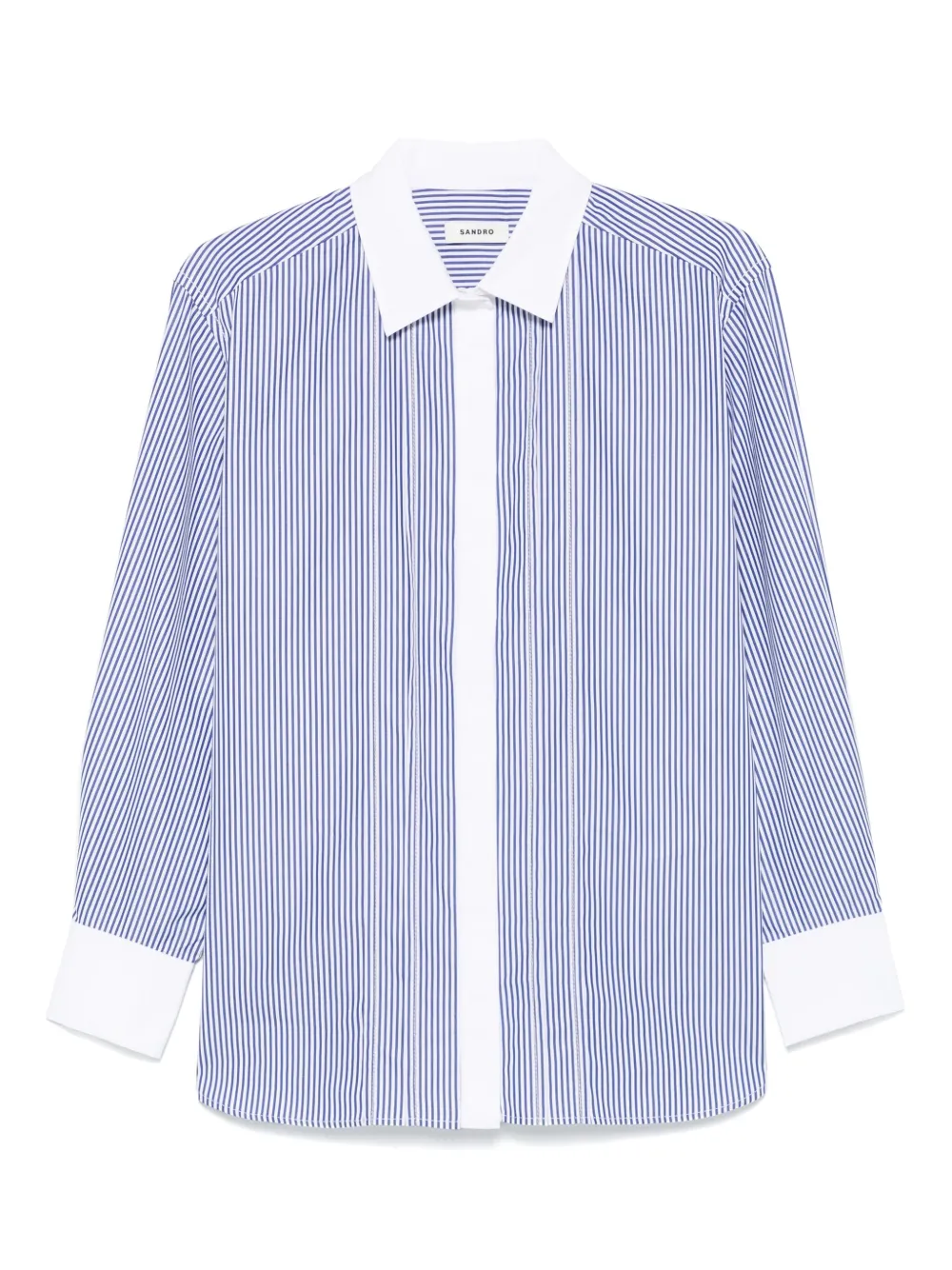 SANDRO striped shirt | White | Image 1