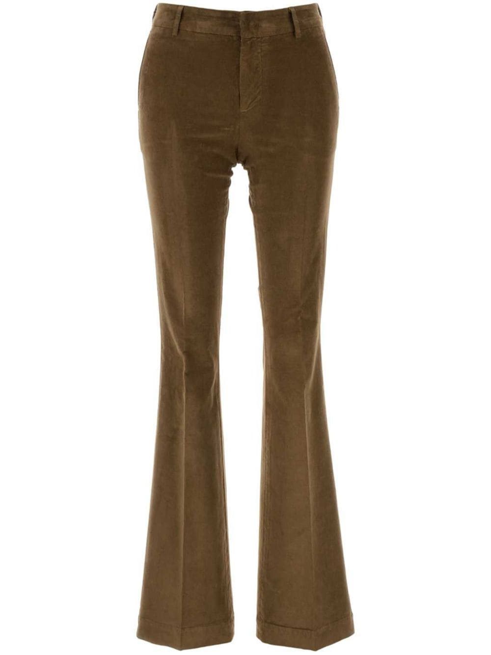 PT Torino velvet trousers - Brown