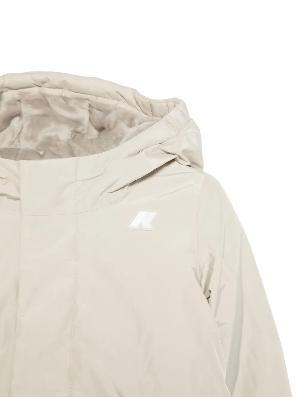 K-way E. Jack Soft Touch Marmotta Jacket In Neutrals