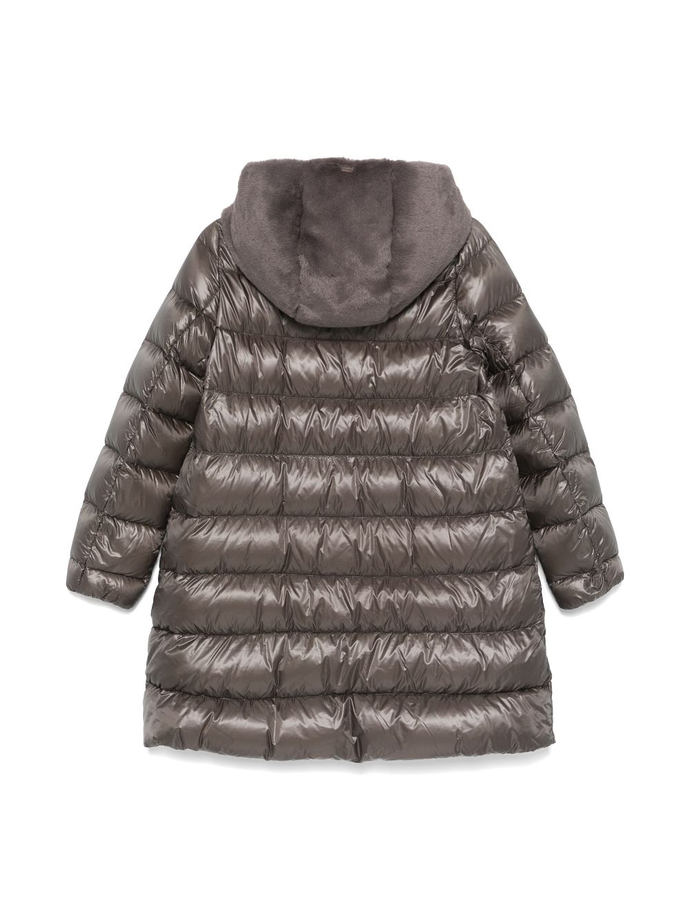 Herno Kids quilted coat - Brown