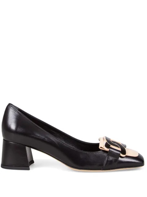 Tod's zapatillas Nere con tacón de 50mm