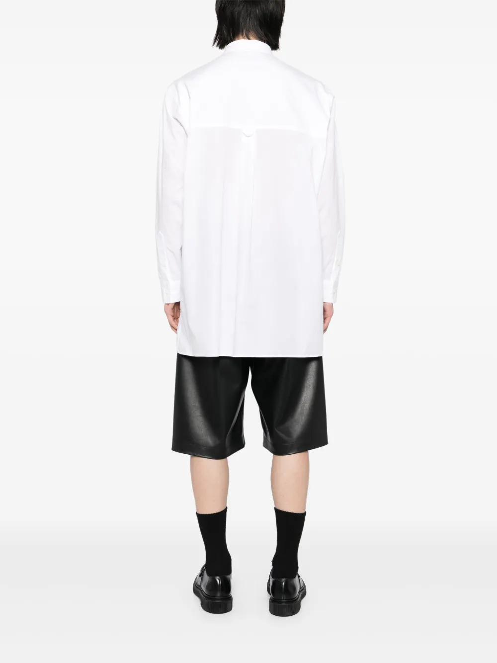 Yohji Yamamoto Katoenen overhemd Wit
