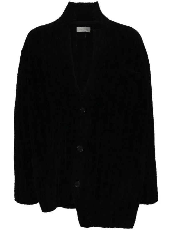 新しいコレクション Cardigan V-neck Yamamoto Yohji | FARFETCH | Black トップス