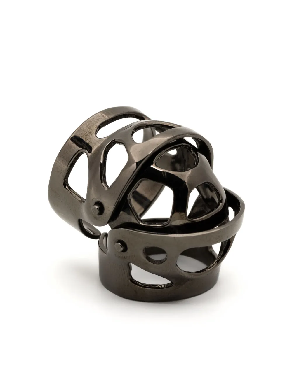 Julius Fangophilia inner joint ring | Black | Image 1