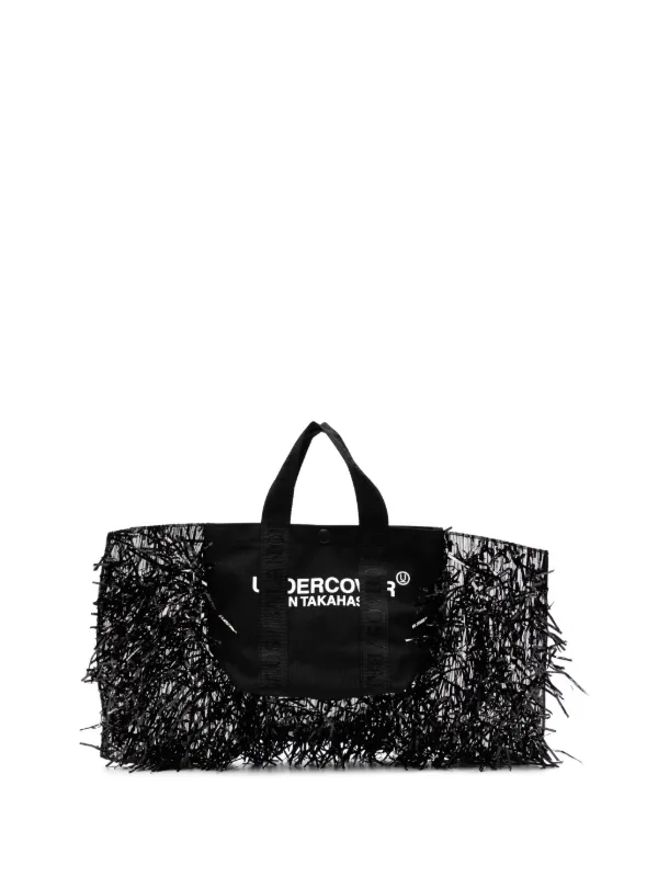 UNDERCOVER ロゴ入りトートバッグ ブラック 26569563_56279100_600.jpg