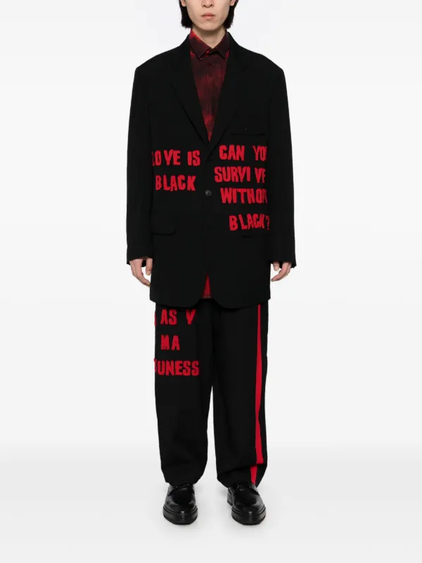 7OZ DENIM CRAZY PATCHWORK CULOTTE PANTS – THE SHOP YOHJI