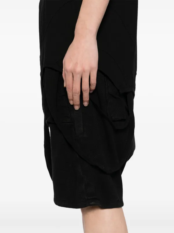 贅沢 Julius JP FARFETCH | ブラック | タンクトップ ループ トップス