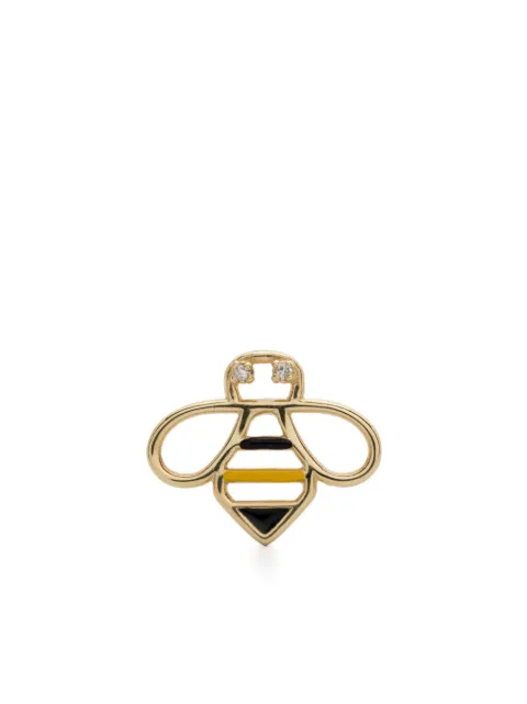 Aliita 18K yellow gold diamond single earring