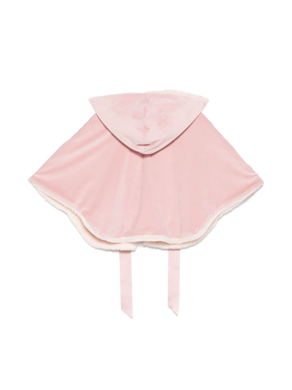 AMAYA hooded cape - Roze