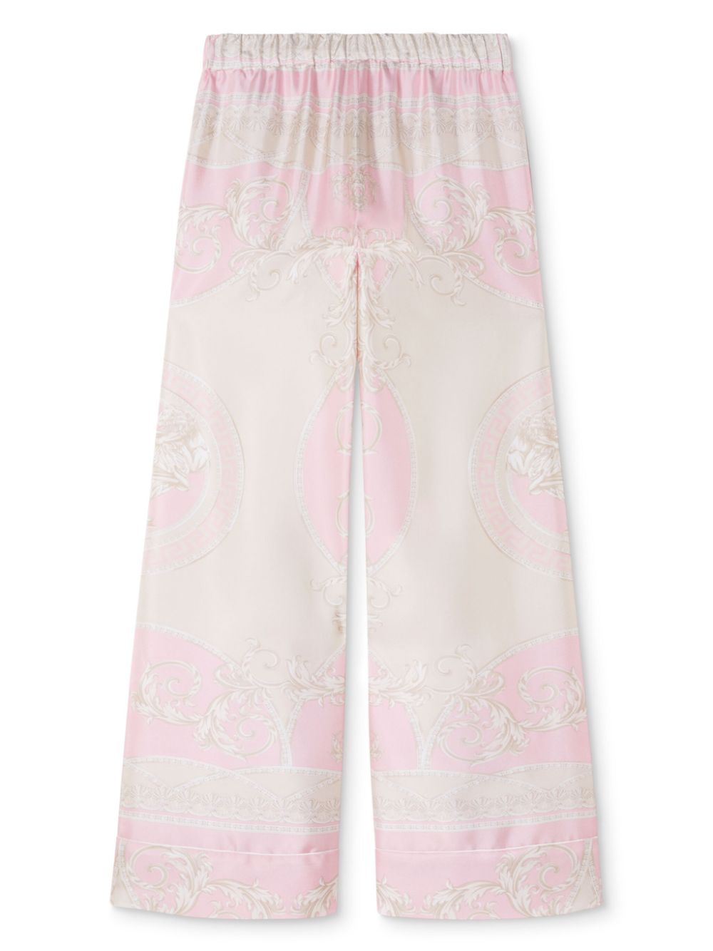 Versace La Coupe des Dieux zijden broek - Roze