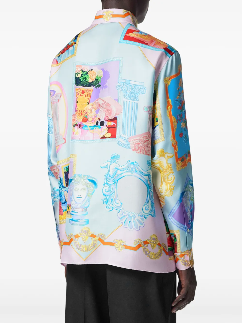 Versace Gallery overhemd Blauw