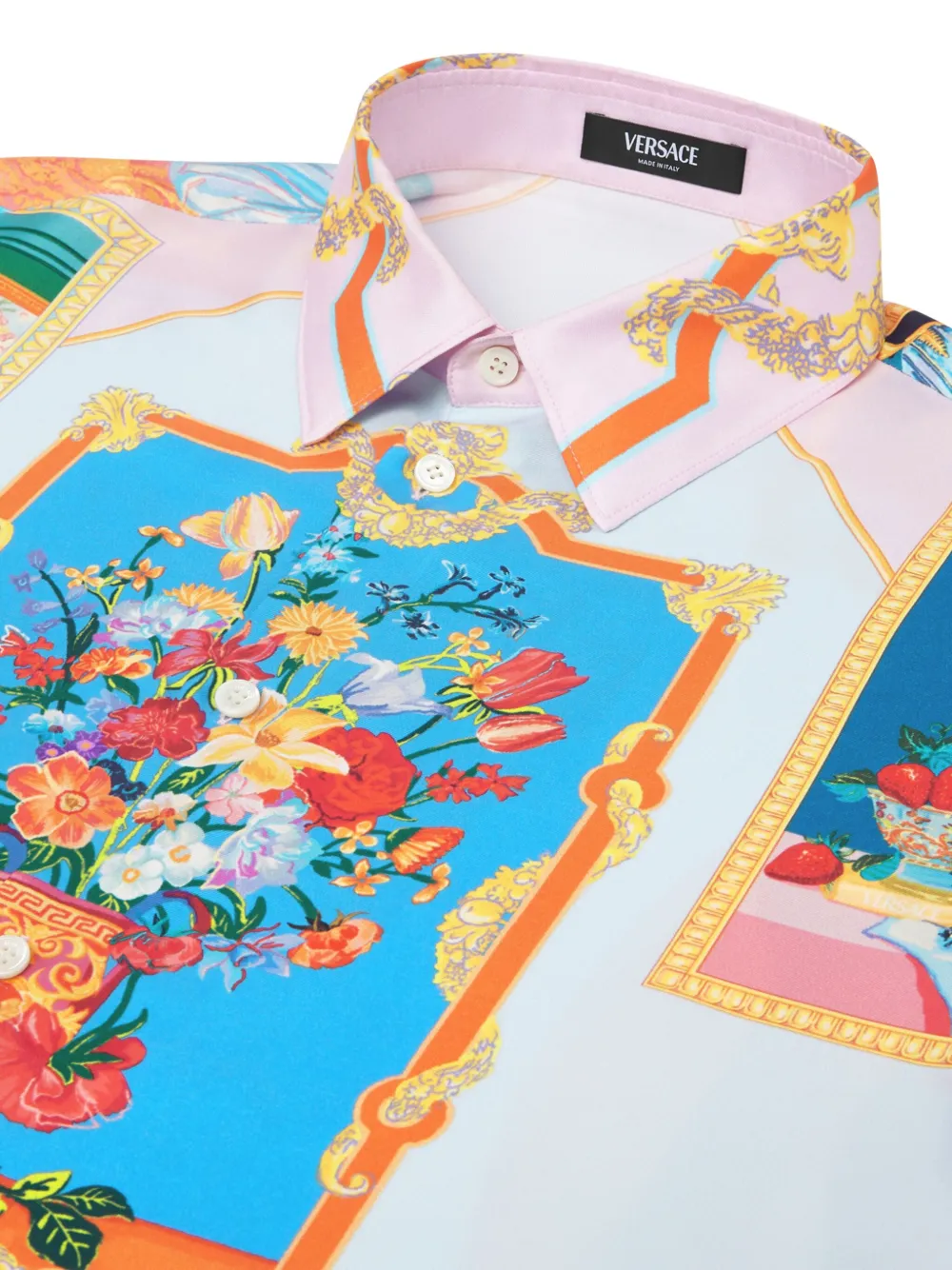 Versace Gallery overhemd Blauw