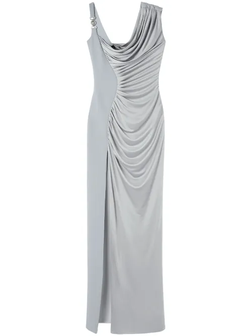 Robe longue Medusa '95 à design drapé - Versace - Modalova
