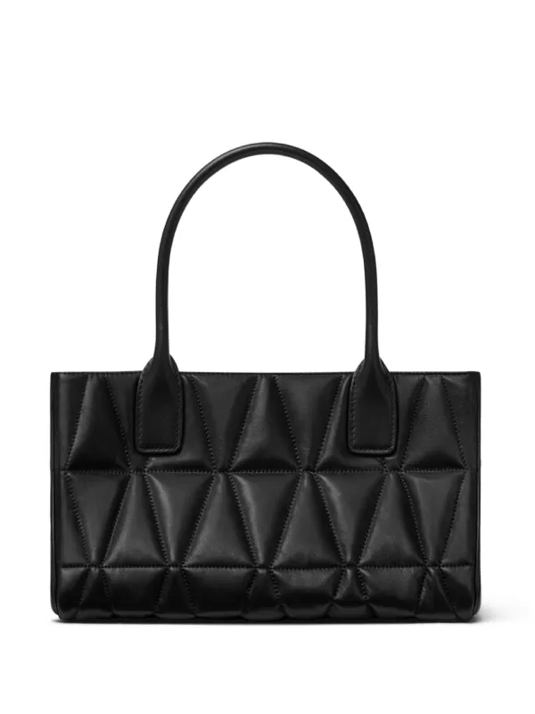 Versace メドゥーサ '95 キルティング ハンドバッグ | ブラック