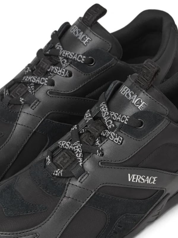【関税込み】Versace ブラック Galaxia スニーカー Versace Galaxia Sneakers | Black | FARFETCH JO
