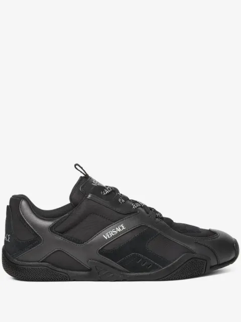 Versace Galaxia leather sneakers