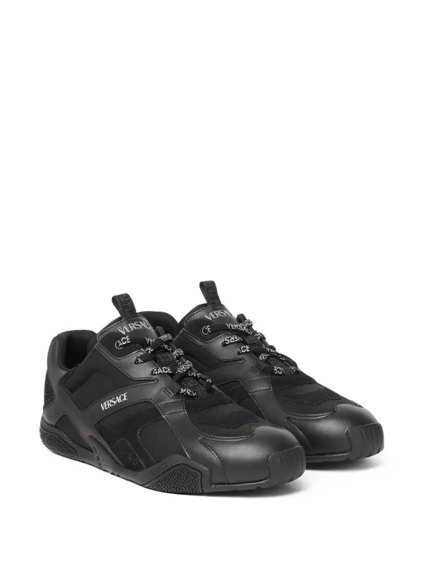 【Versace】Galaxia レザースニーカー Galaxia Sneakers | VERSACE US