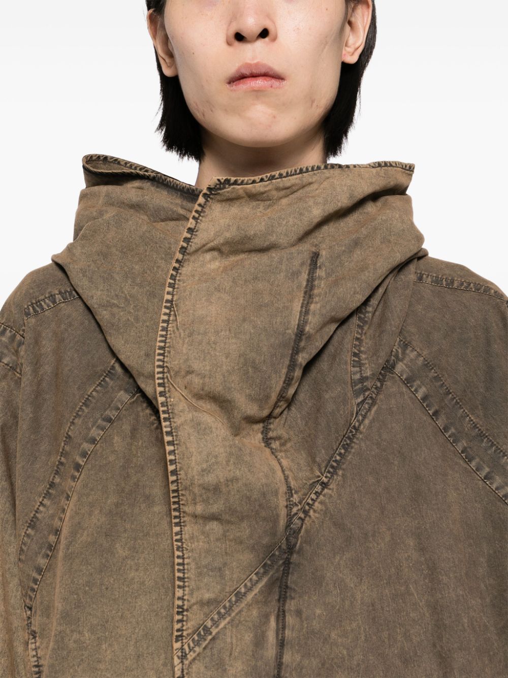 Shop Julius Hellion Jacket In Neutrals