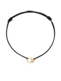 Aliita 9kt yellow gold D-letter bracelet