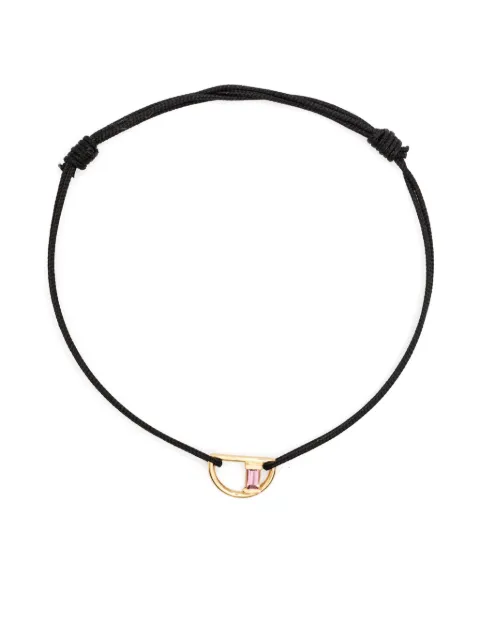 Aliita pulsera con letra D en oro amarillo de 9kt