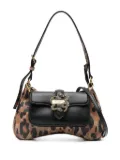 Just Cavalli animal-print shoulder bag - Black