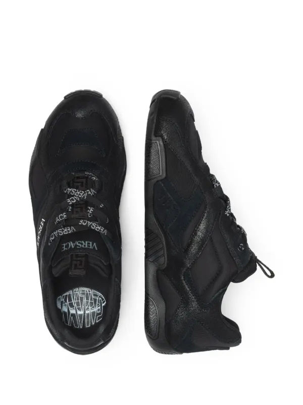 【関税込み】Versace ブラック Galaxia スニーカー Versace Galaxia Sneakers | Black | FARFETCH JO