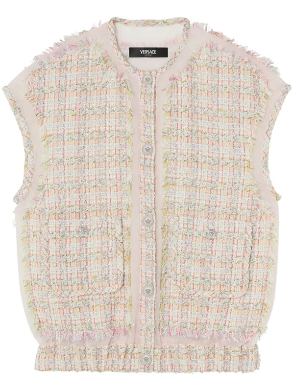 maison de dolce. ドルチェ candy tweed vest Maison de Dolce. Candy Tweed Vest
