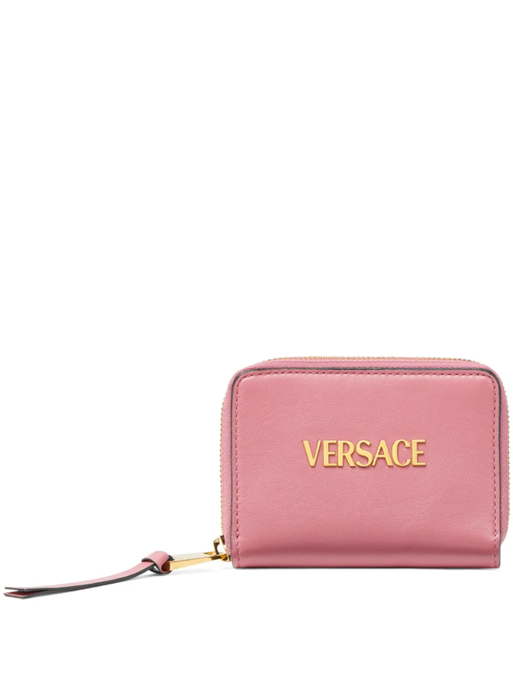Versace Portafoglio con stampa - Rosa