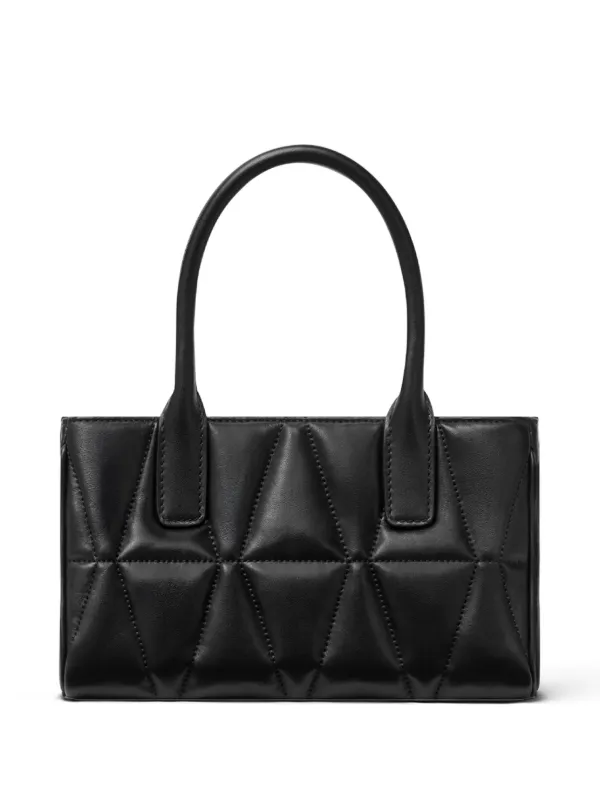 Versace メドゥーサ '95 キルティング ハンドバッグ | ブラック