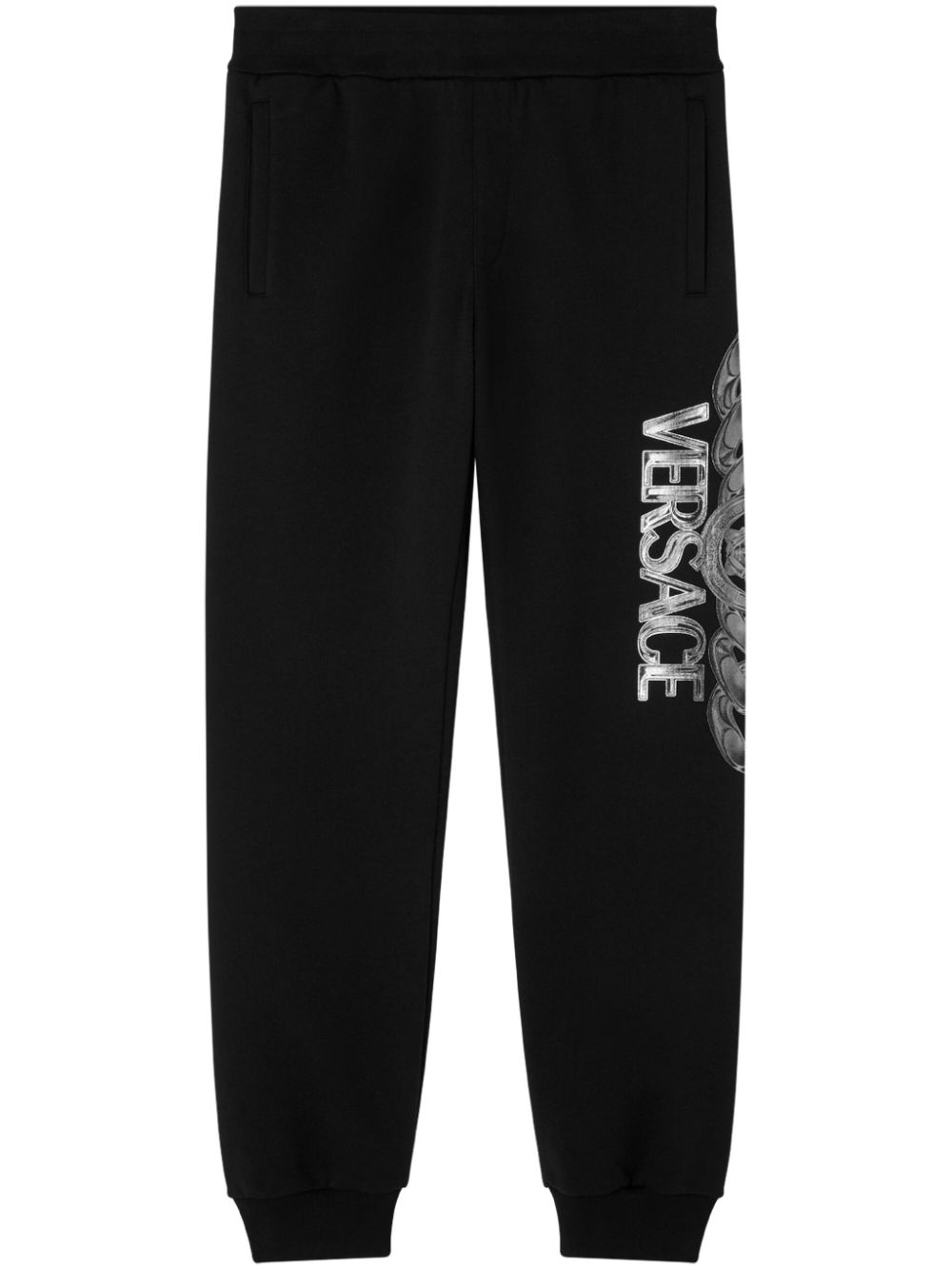 logo-print track pants