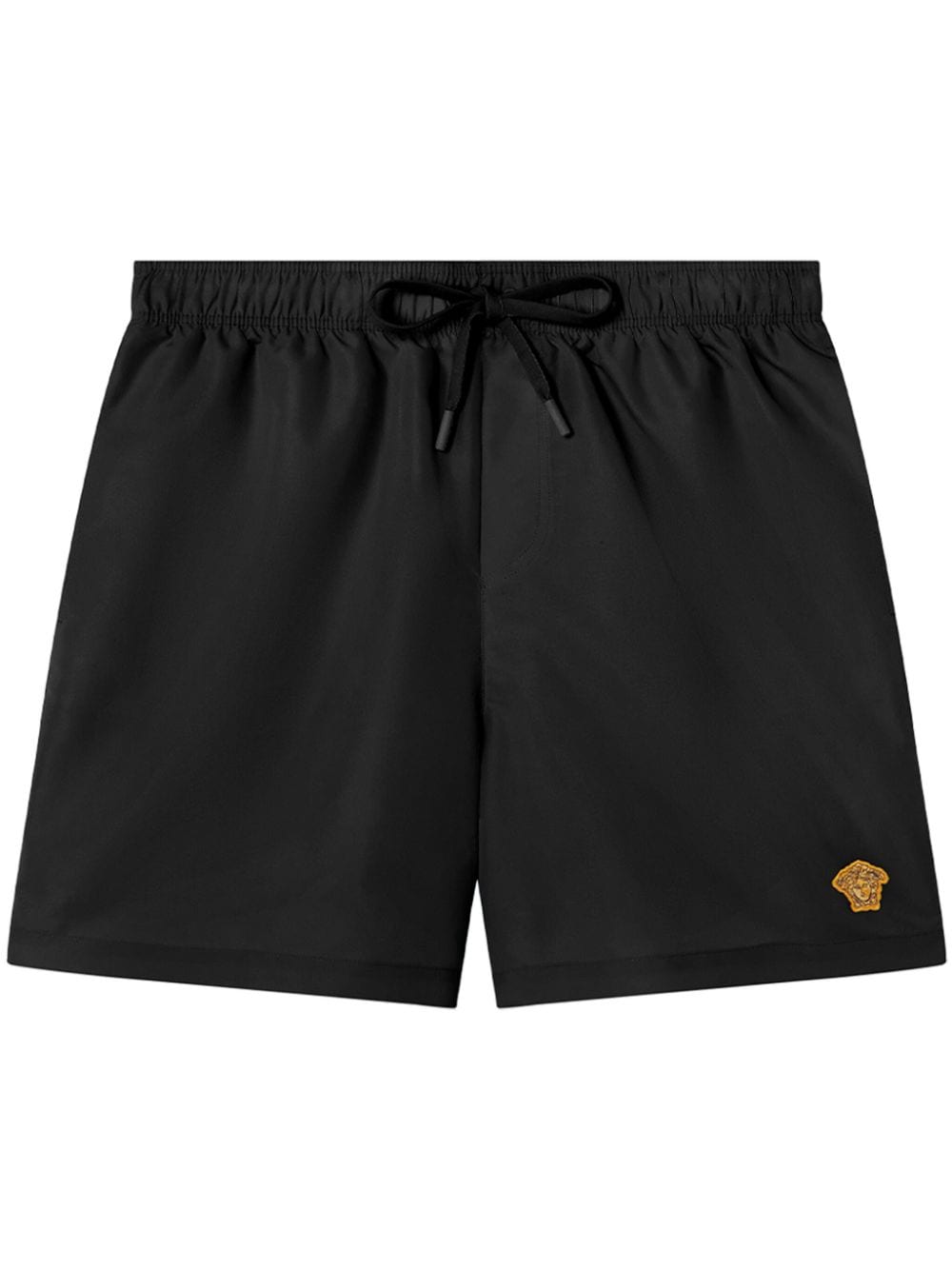 Shop Versace Medusa Head Swim Shorts In Black