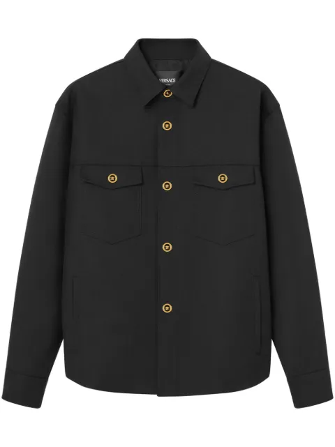 Versace Cavalry wool overshirt