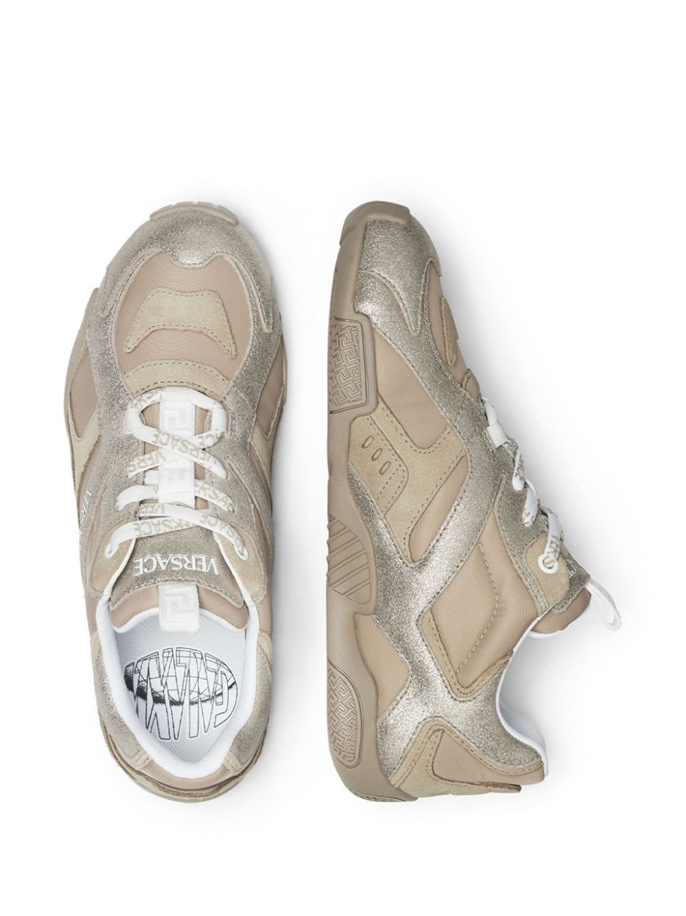 Versace Galaxia sneakers Beige