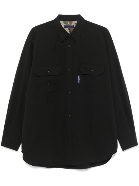 Comme des Garcons Homme logo-patch shirt Men