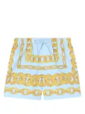 Versace Medusa Chains swim shorts - Blue