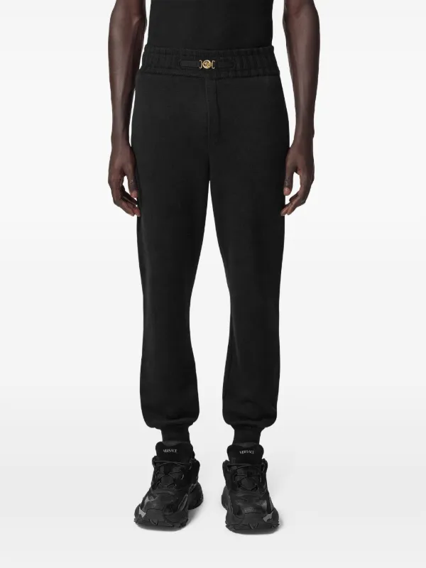 Versace ニットトラックパンツ | ブラック | FARFETCH JP
