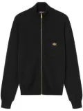 Versace zip-up sweater - Black