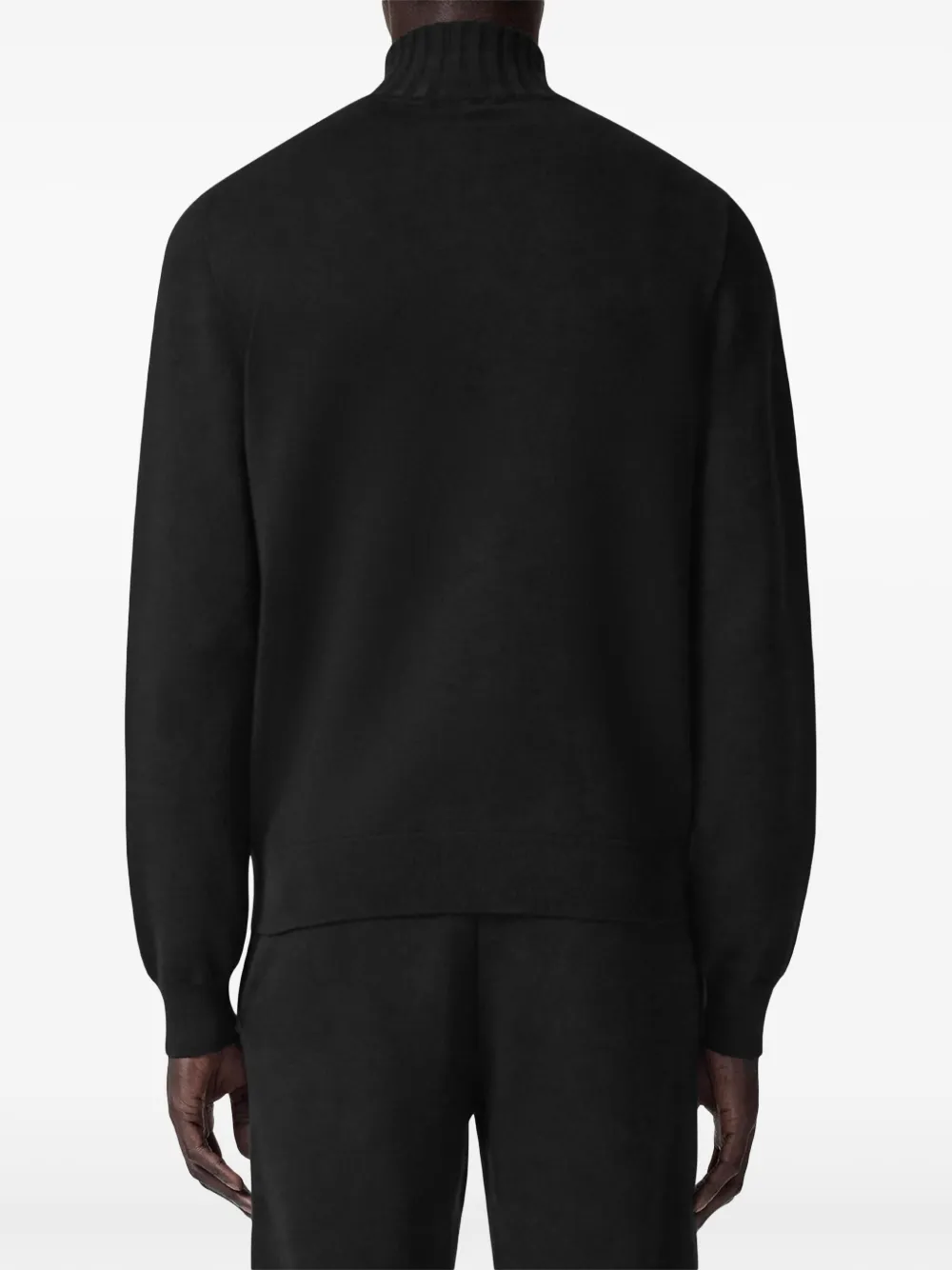 Versace Trui met rits Zwart