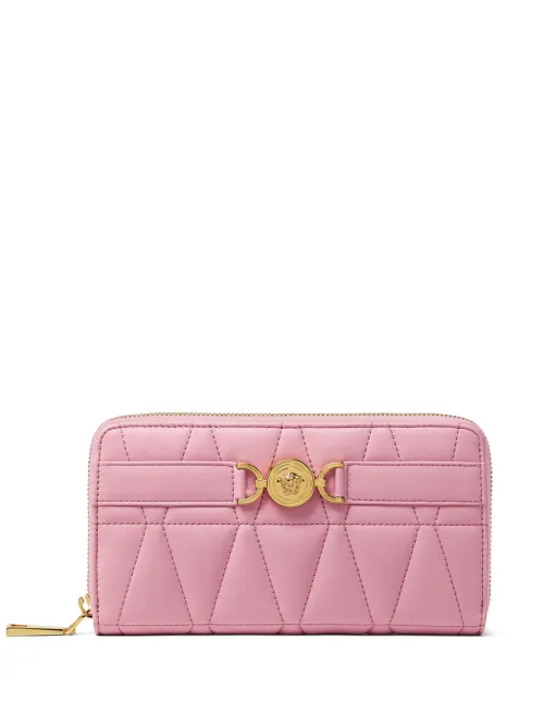 Portefeuille Medusa '95 à design matelassé - Versace - Modalova