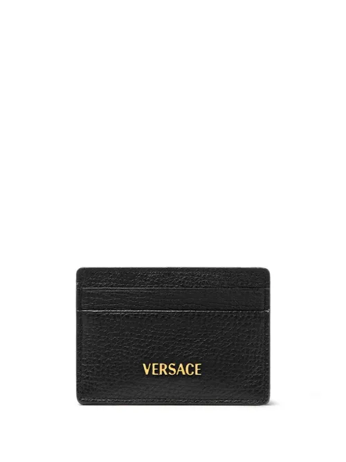 Versace porte-cartes Myth - Noir - Versace - Modalova