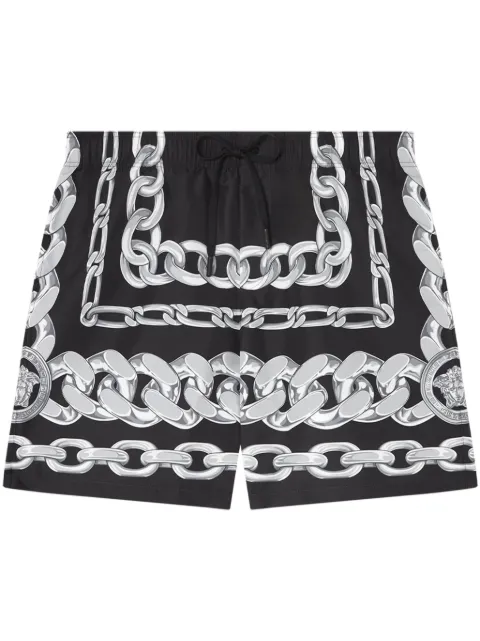 Versace Medusa Chains swim shorts