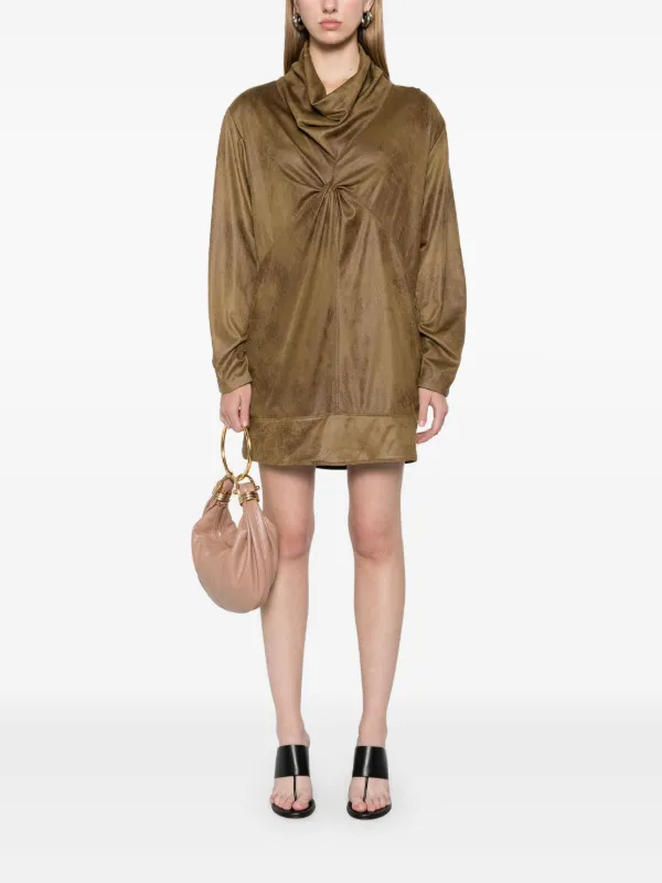 ISABEL MARANT Giulia Mini Dress | Green | FARFETCH