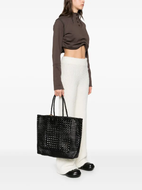 DRAGON DIFFUSION NS Cannage Tote Bag | Black | FARFETCH DRAGON DIFFUSION NS Cannage Tote Bag | Black | FARFETCH