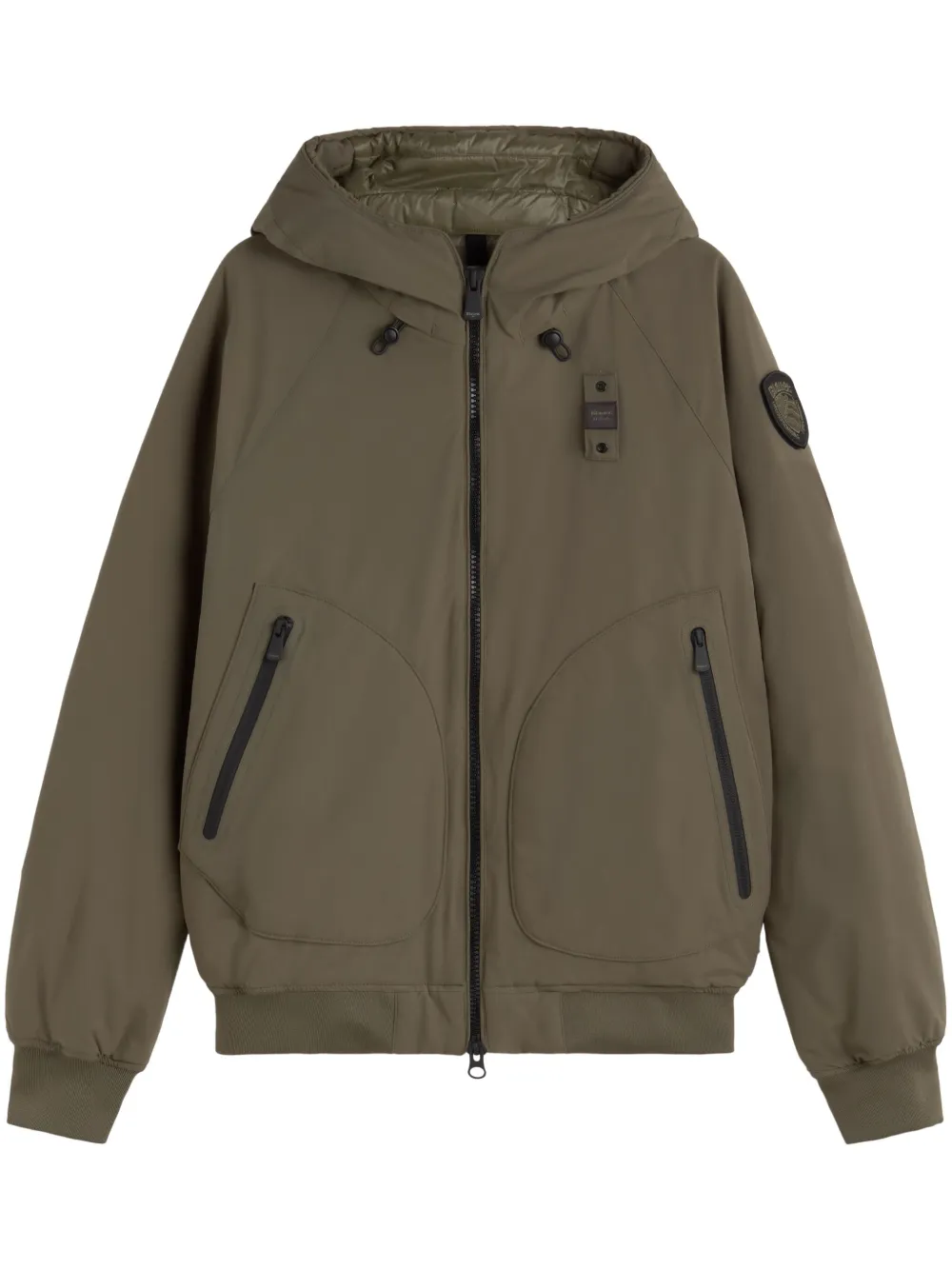 puffer bomber jacket