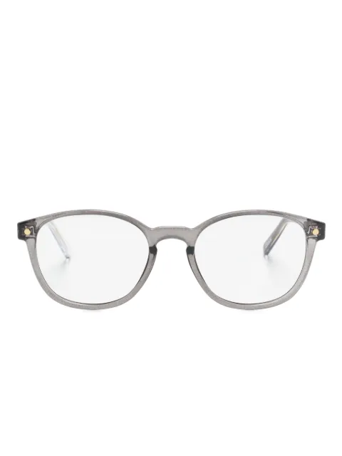 Snob Radetzky square-frame clip-on glasses
