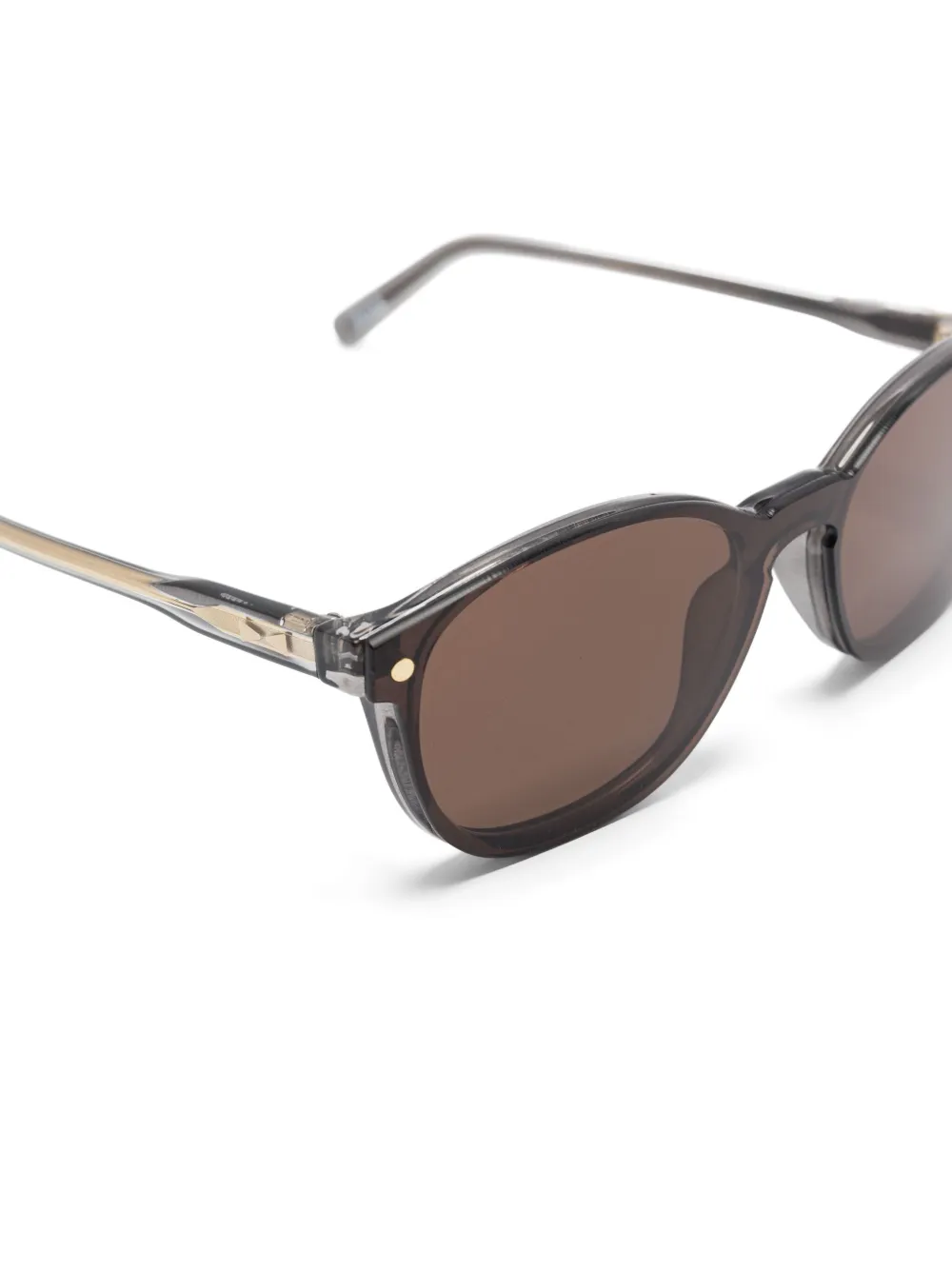  Snob Radetzky Square-frame Clip-on Glasses - Black 